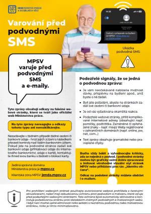 VAROVÁNÍ PŘED PODVODNÝMI SMS 1